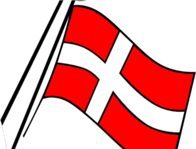 Danish Flag Illustration PNG image