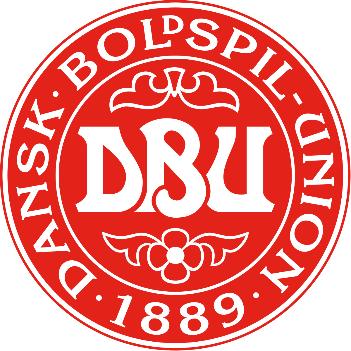 Danish Football Association Logo D B U PNG image