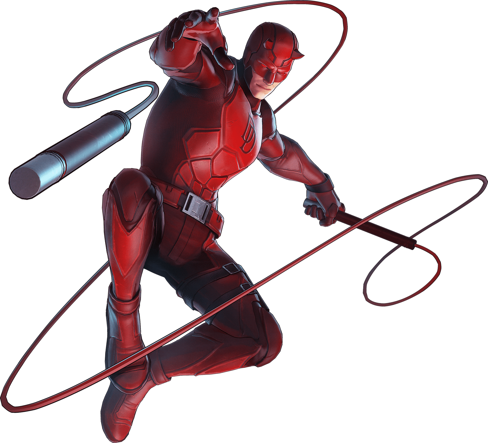 Daredevil Action Pose PNG image