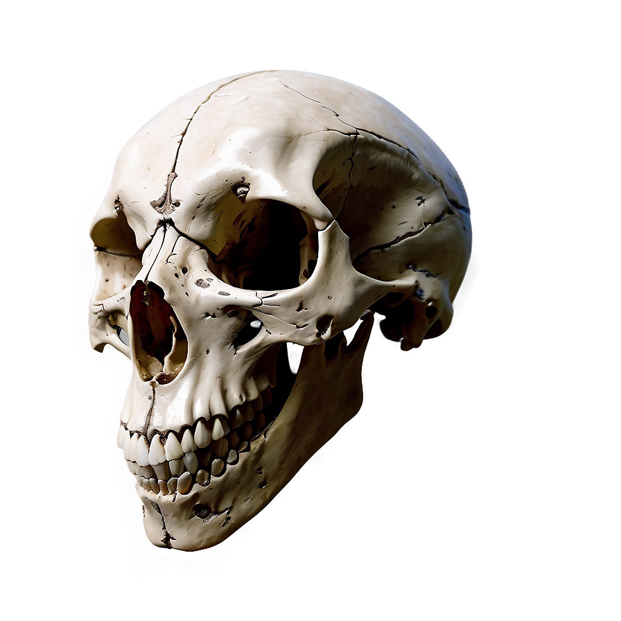 Dark Animal Skull Artwork Png Bmj PNG image