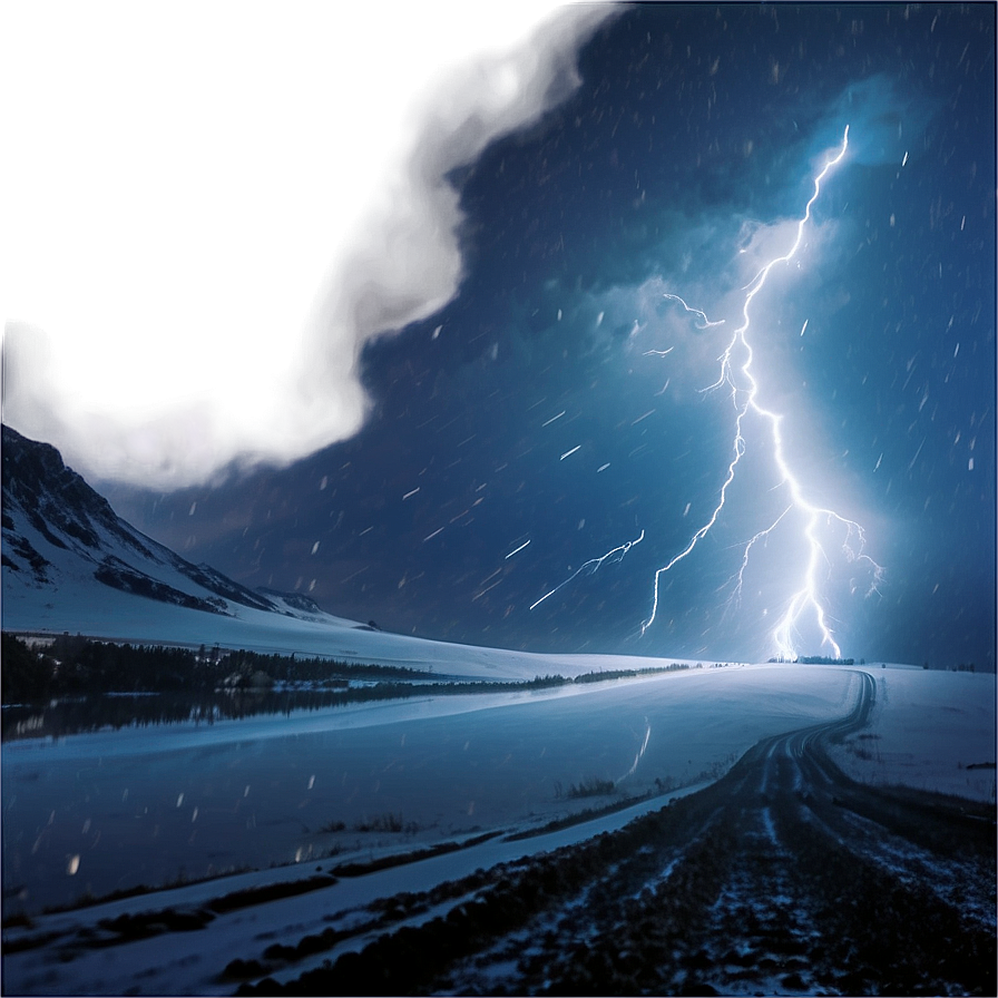 Dark Blizzard Night Png 94 PNG image