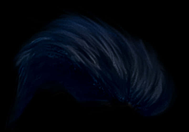 Dark_ Blue_ Hair_ Sweep PNG image