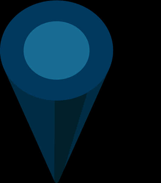 Dark Blue Location Icon PNG image