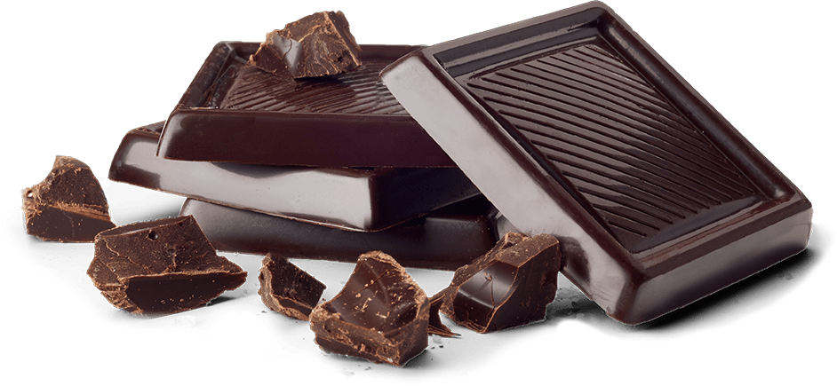 Dark Chocolate Barsand Pieces PNG image