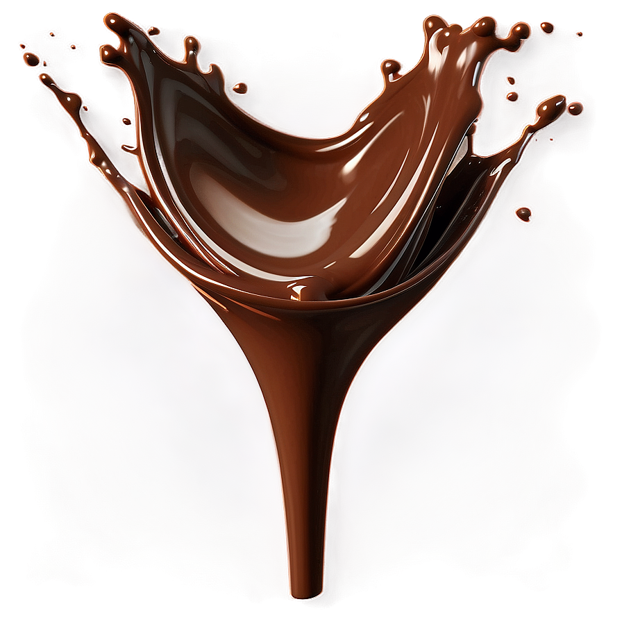 Dark Chocolate Splash Png 06262024 PNG image