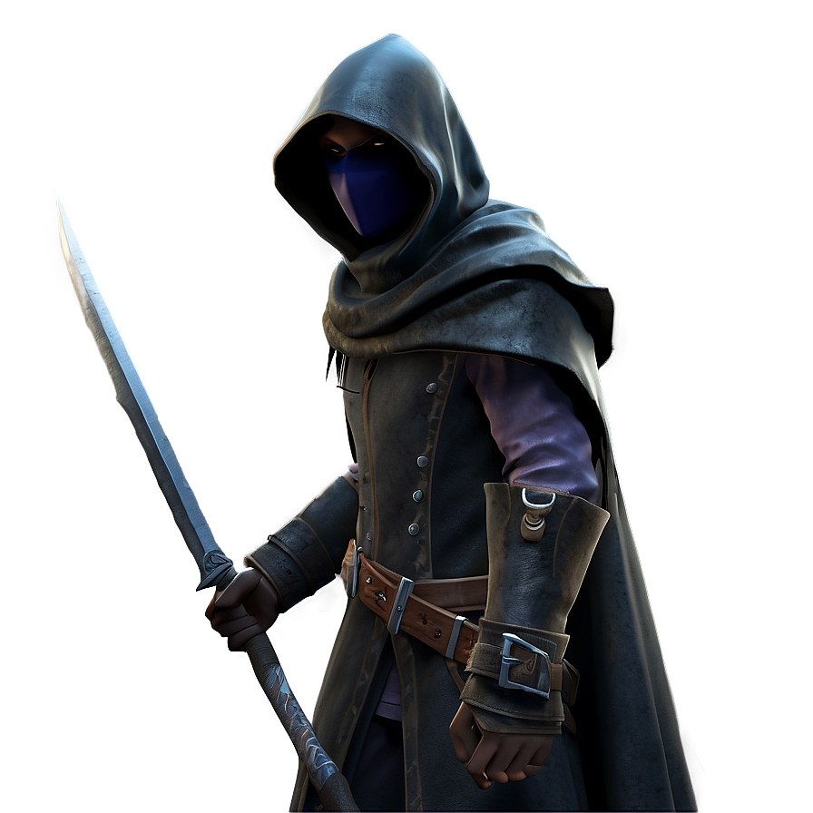 Dark Cloaked Rogue Png 98 PNG image