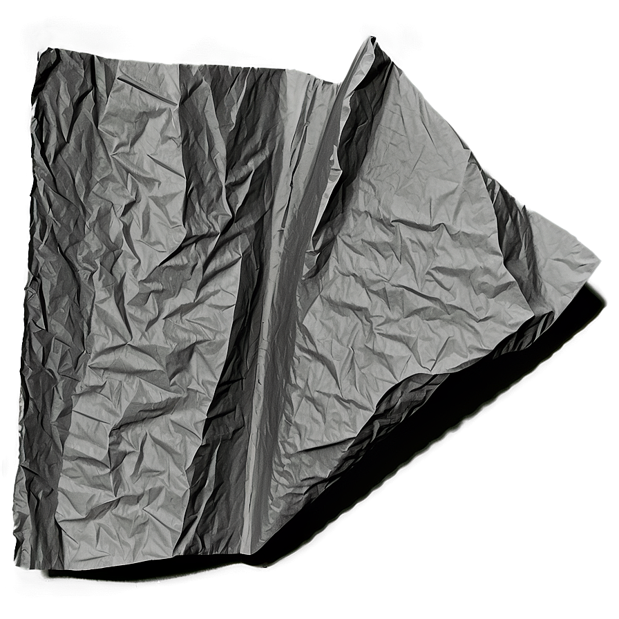 Dark Crumpled Paper Png 05242024 PNG image