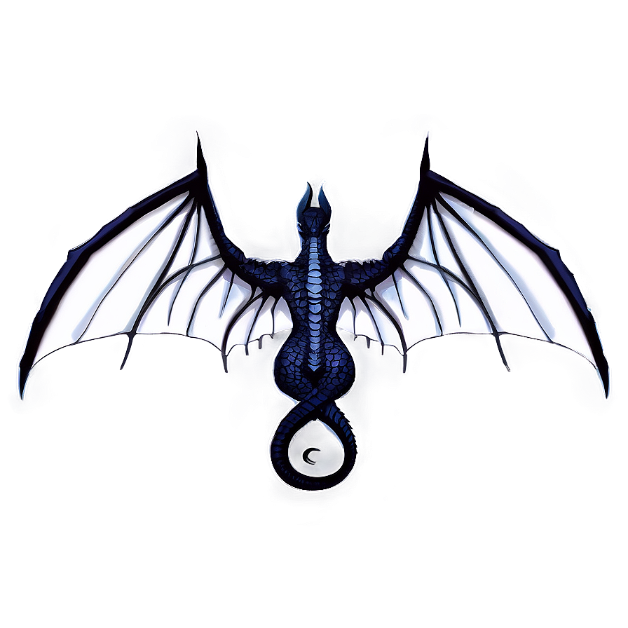 Dark Dragon Wings Drawing Png 96 PNG image