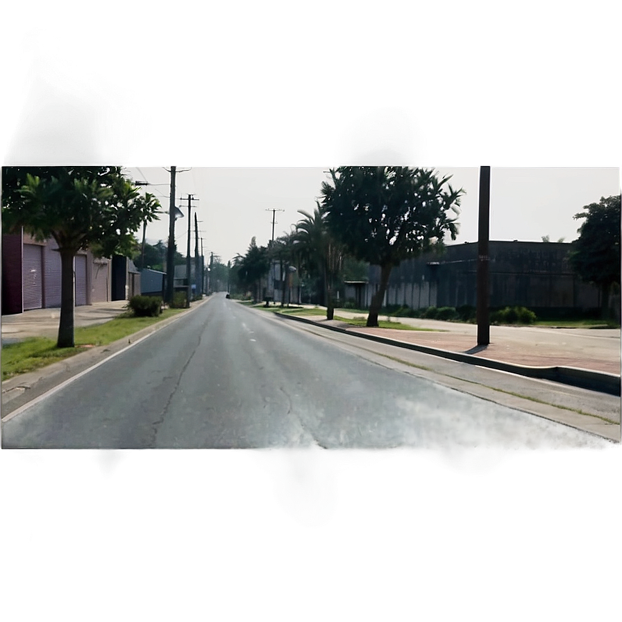 Dark Empty Street Png 69 PNG image