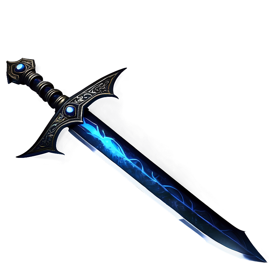 Dark Excalibur Sword Png 06292024 PNG image