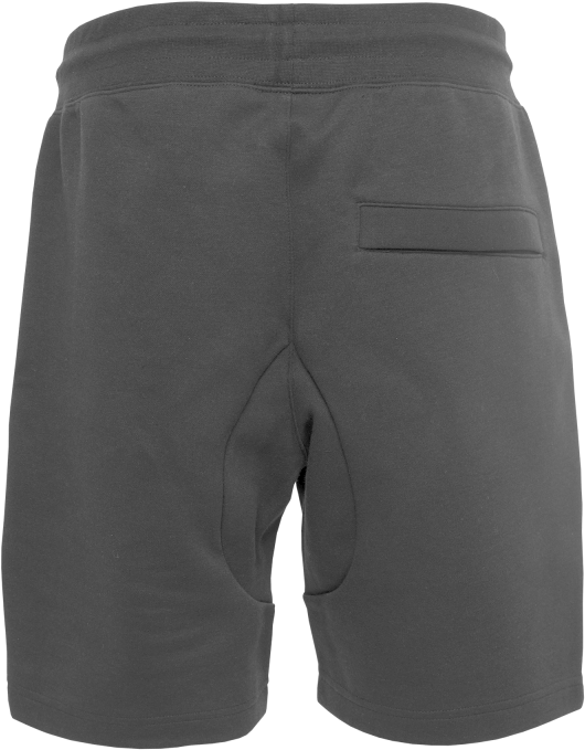 Dark Gray Cotton Shorts PNG image