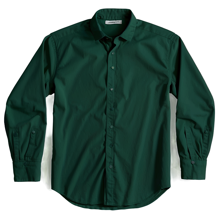 Dark Green Blank Shirt Png 34 PNG image