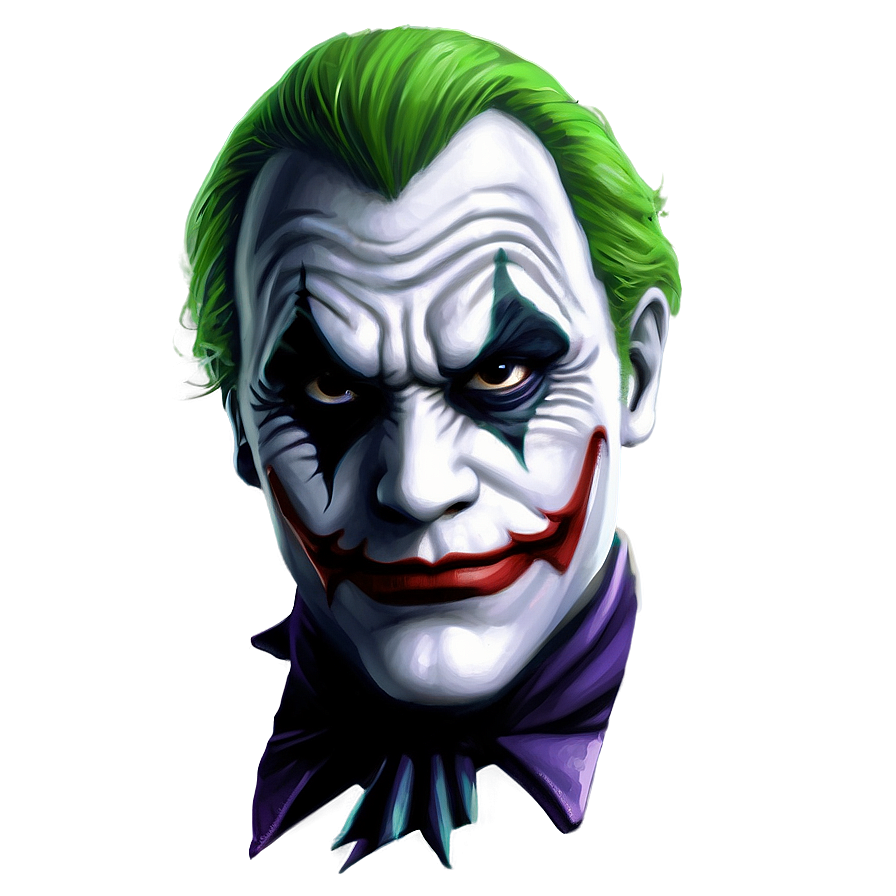 Dark Joker Artwork Png Vun62 PNG image