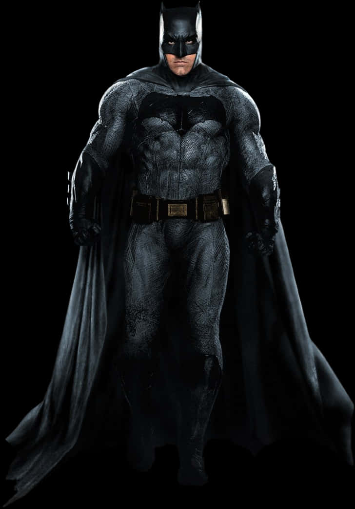 Dark Knight Standing Pose PNG image