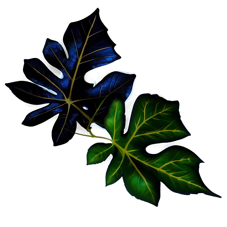 Dark Leaves Png 74 PNG image