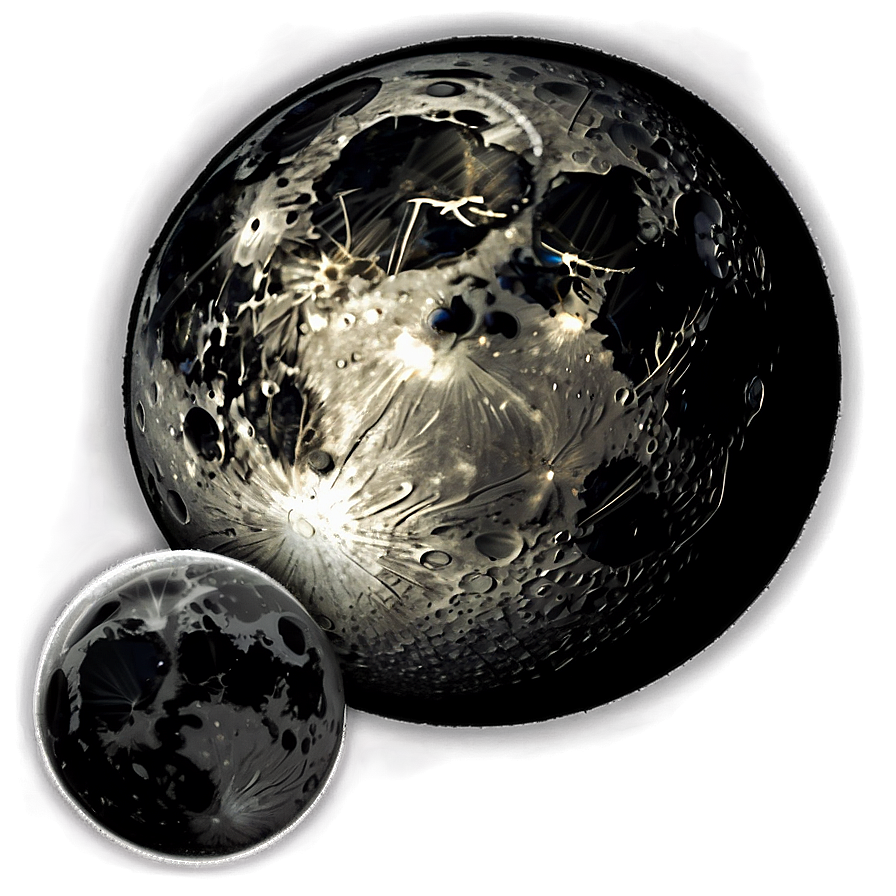 Dark Moon Landscape Png 73 PNG image