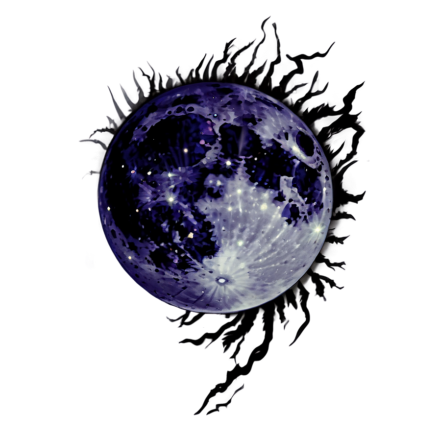 Dark Moon Magic Png 72 PNG image