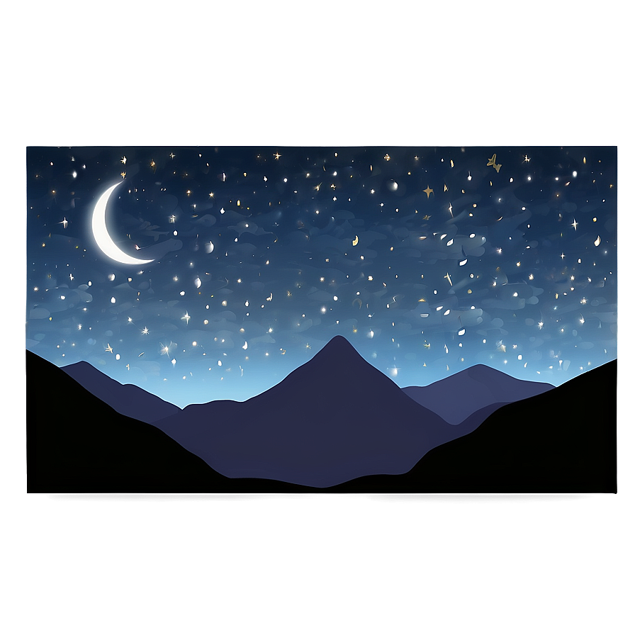 Dark Night Sky Png Glp35 PNG image