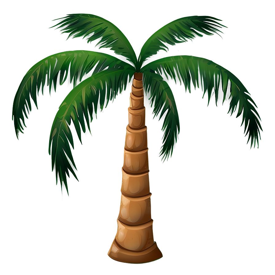 Dark Palm Tree Emoji Png 06272024 PNG image