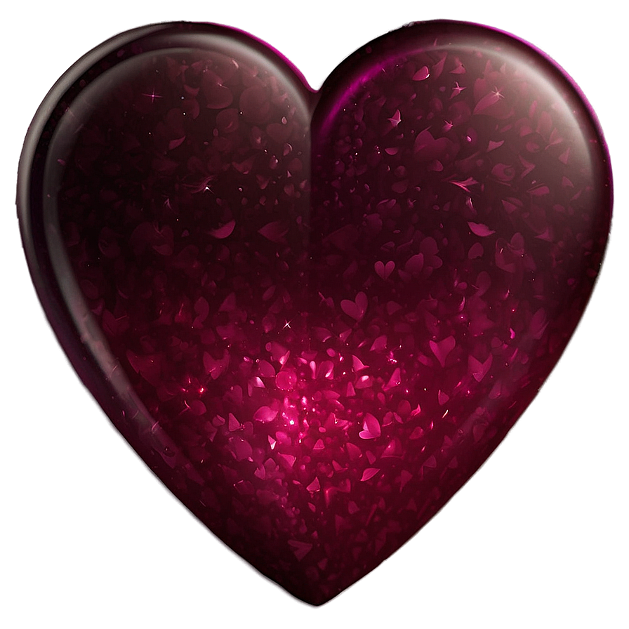 Dark Pink Heart Emoji Png Xll PNG image