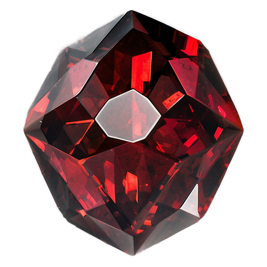 Dark Red Crystal Png Csv PNG image