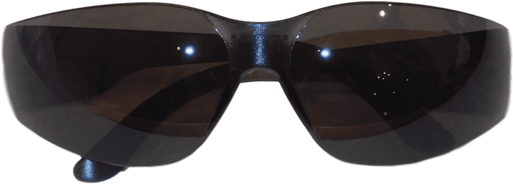 Dark Safety Goggles Isolated PNG image