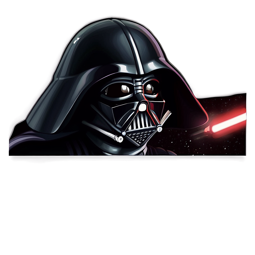 Dark Side Darth Vader Artwork Png Ilg PNG image