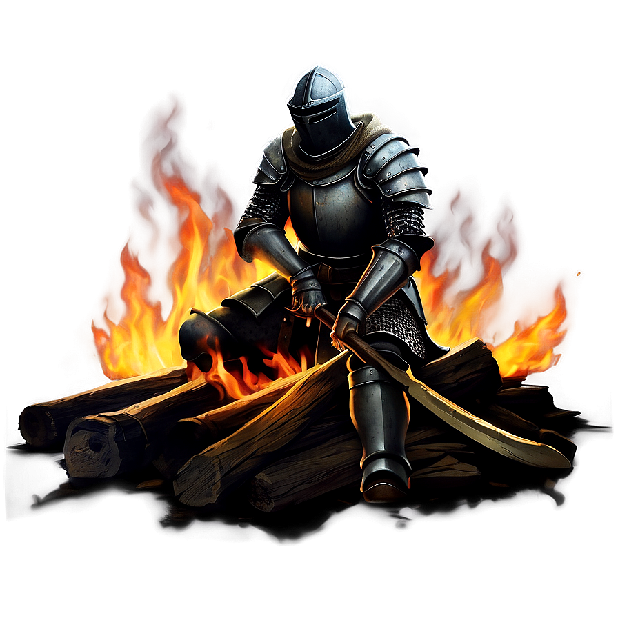 Dark Souls Bonfire Art Png Hqa PNG image