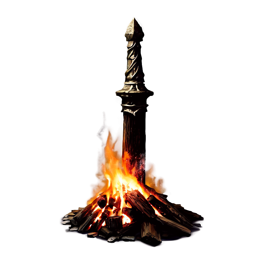 Dark Souls Bonfire C PNG image