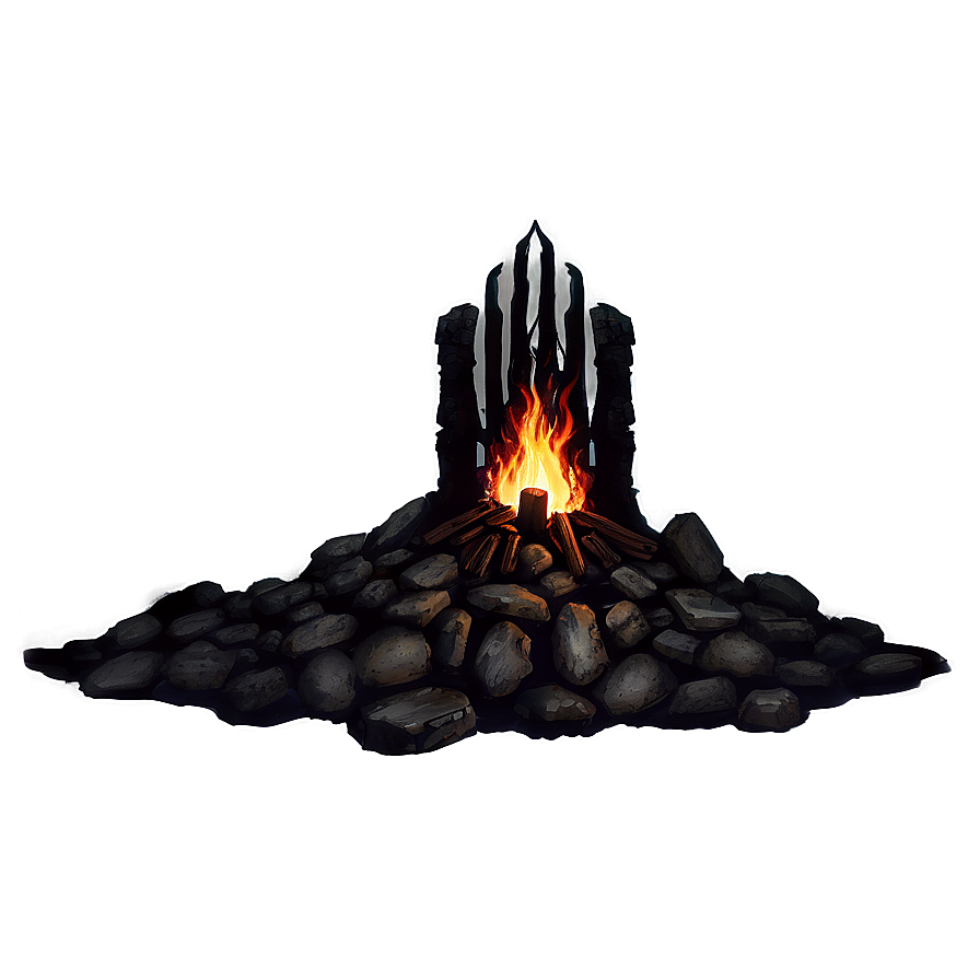 Dark Souls Bonfire Concept Png Eoc94 PNG image