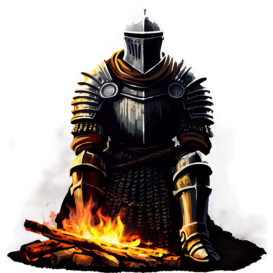 Dark Souls Bonfire Illustration Png Ham PNG image