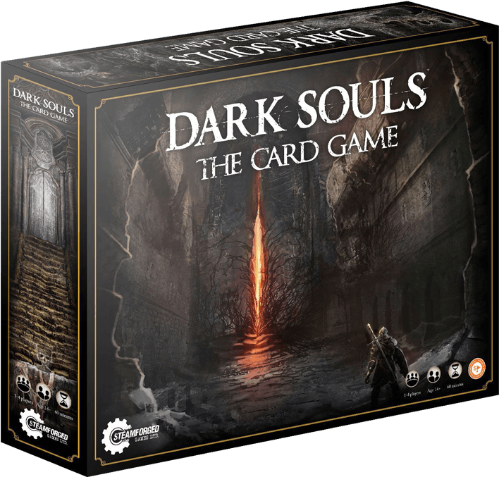 Dark Souls The Card Game Box Art PNG image