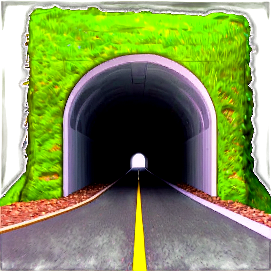 Dark Tunnel Path Png Cbb30 PNG image