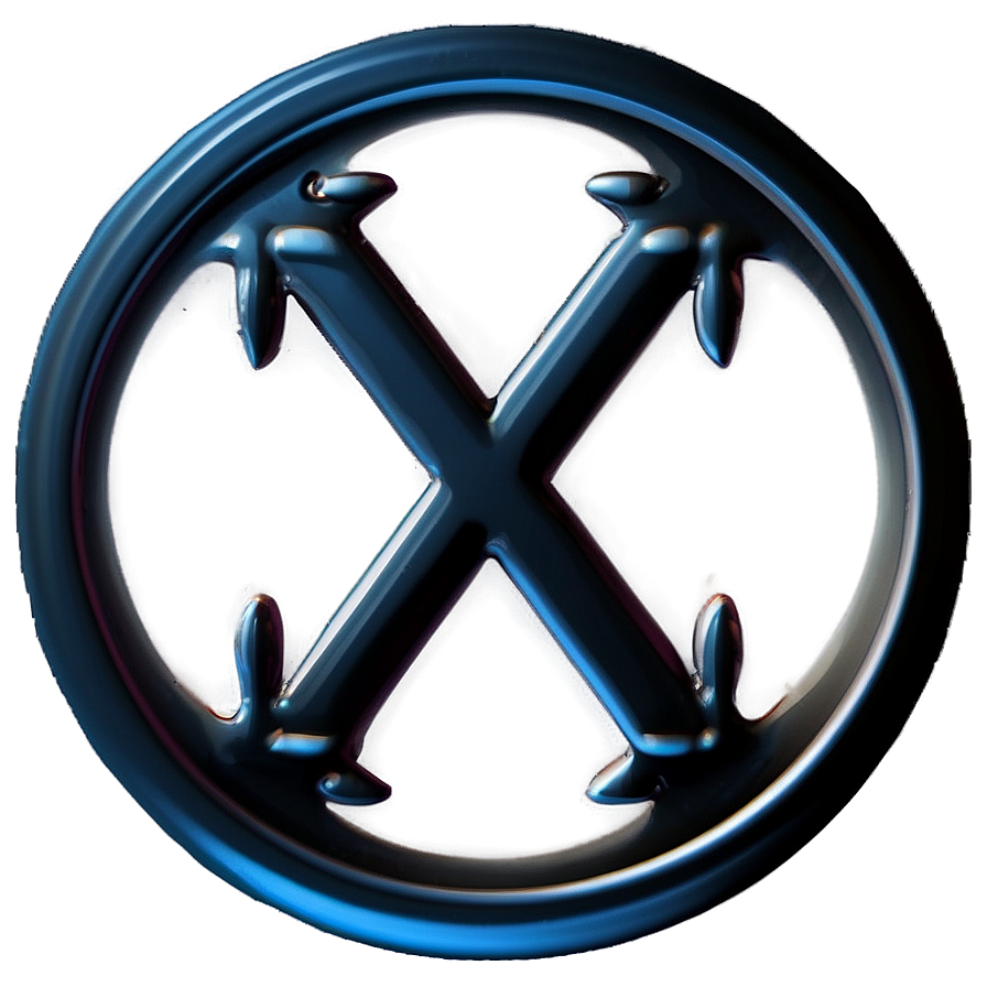 Dark X Symbol Png Mwe PNG image