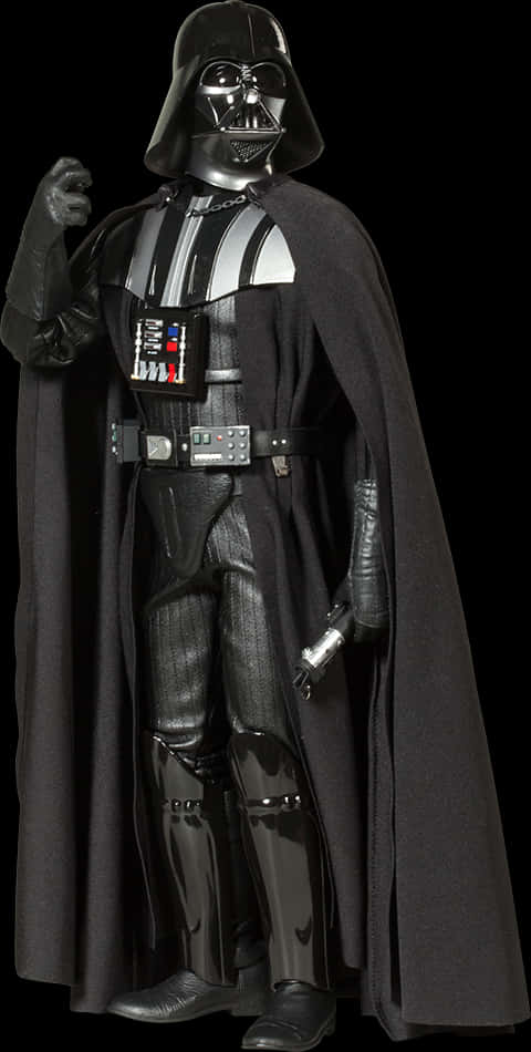 Darth Vader Full Costume Pose PNG image