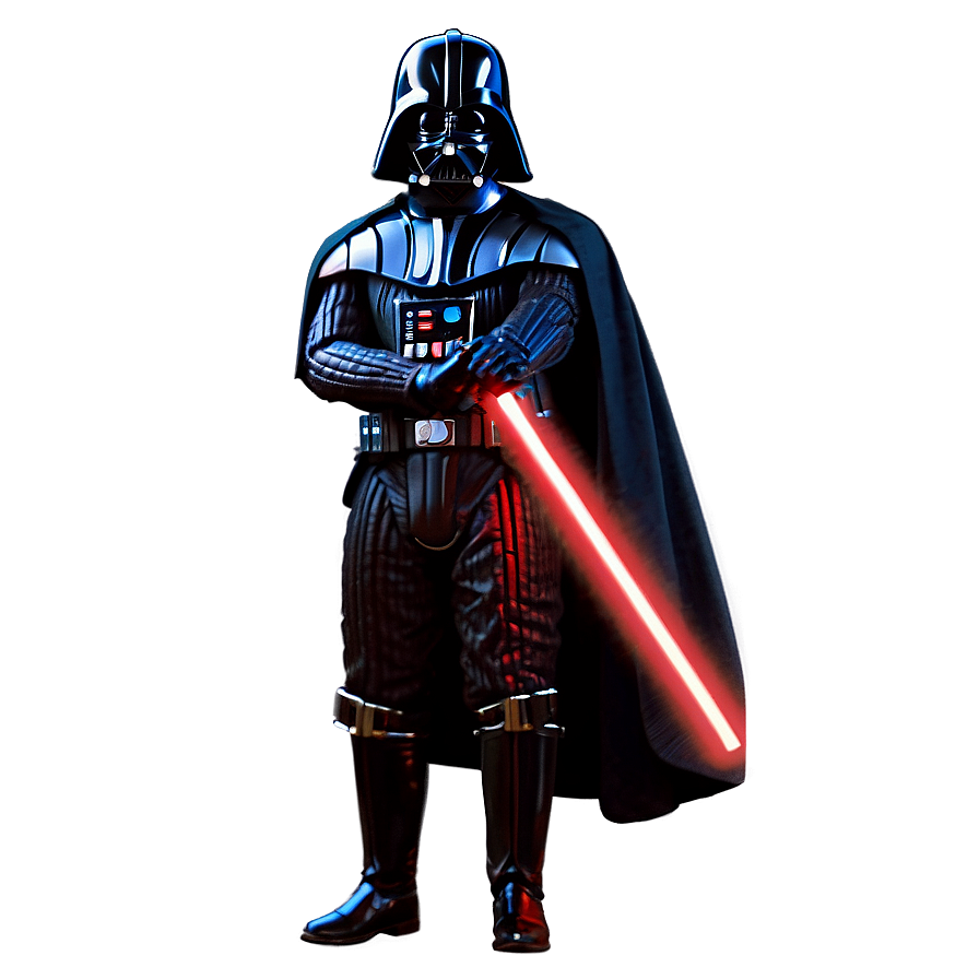 Darth Vader Lightsaber Graphic Png Yxa PNG image