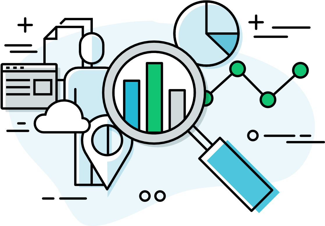 Data Analysis Concept Illustration PNG image