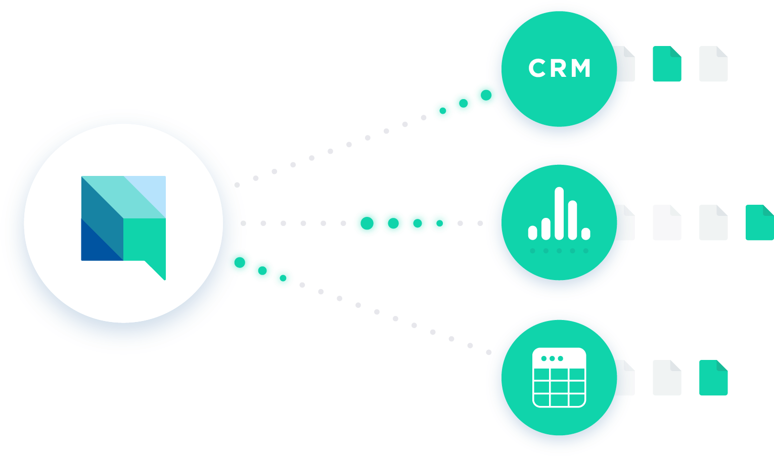 Data Integration Flow Chart PNG image