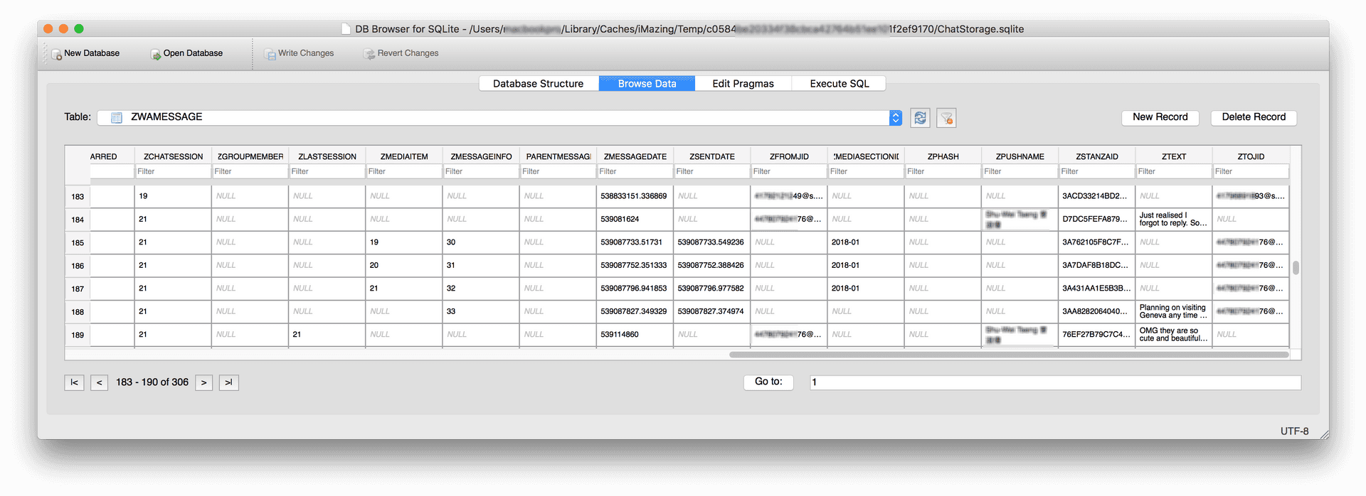 Database Management Software Screenshot PNG image