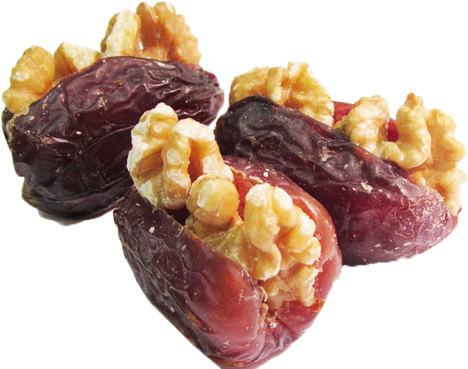 Dates Stuffed With Walnuts PNG image