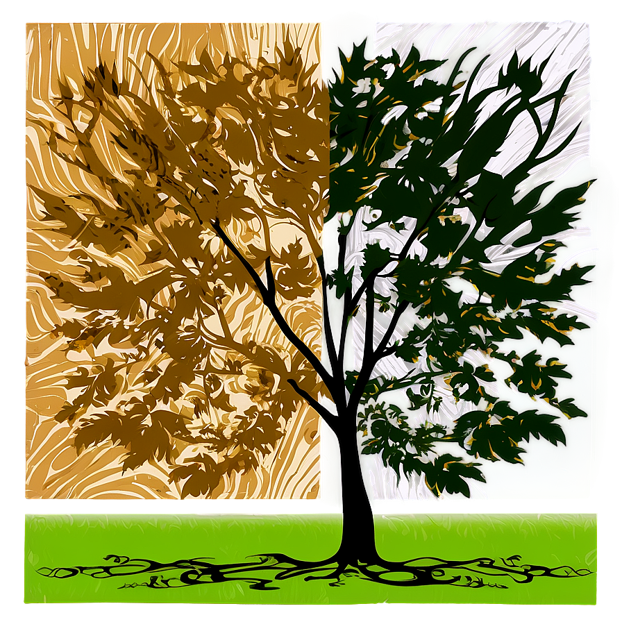 Dawn Tree Line Art Png 06292024 PNG image