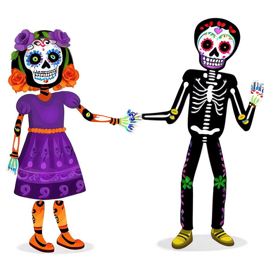 Day Of The Dead Family Gatherings Png 06112024 PNG image