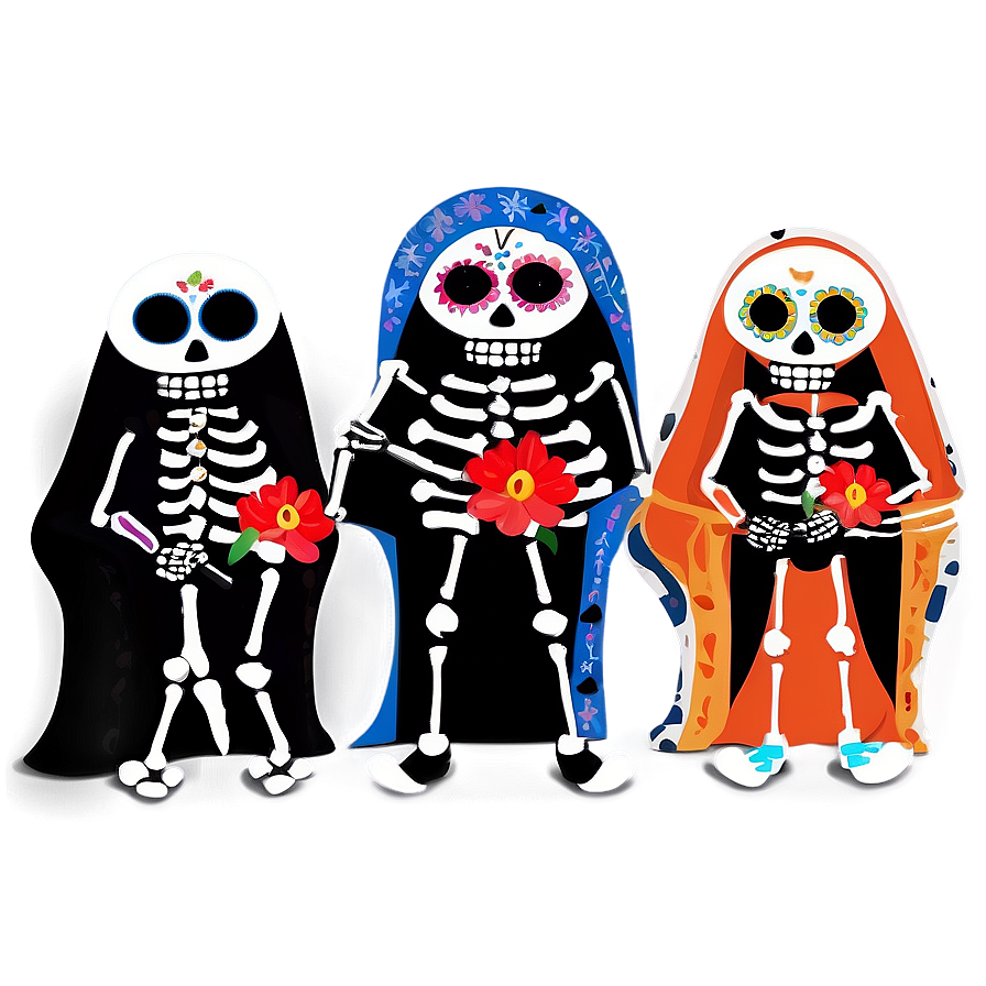 Day Of The Dead Family Gatherings Png 18 PNG image