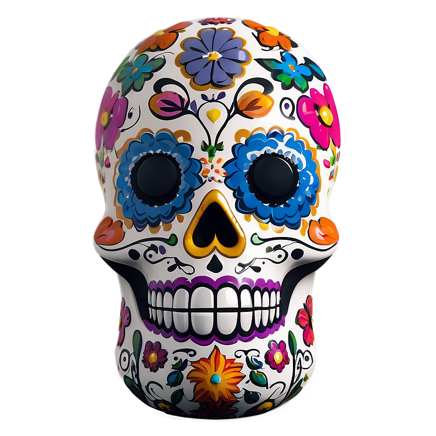 Day Of The Dead Folk Art Png 06112024 PNG image