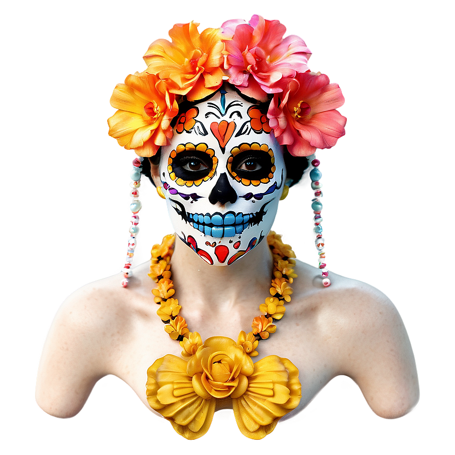 Day Of The Dead History And Meaning Png Bxd PNG image