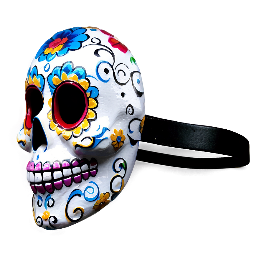 Day Of The Dead Mask Png Rmd PNG image