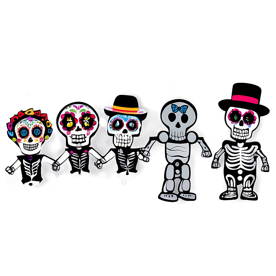 Day Of The Dead Parade Png 96 PNG image