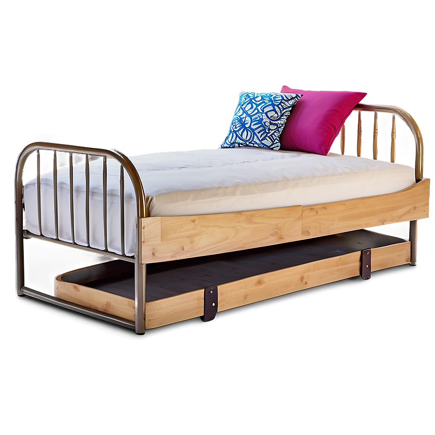 Daybed With Trundle Png Wmq PNG image
