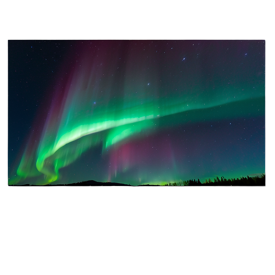 Dazzling Aurora Sky Show Png 33 PNG image