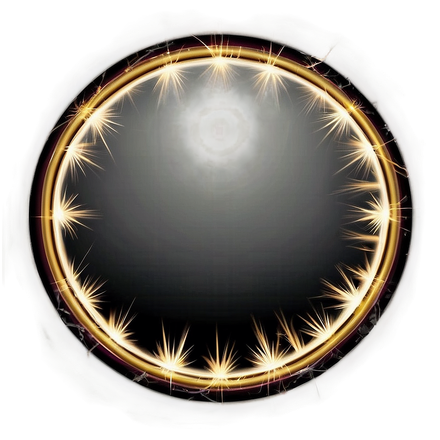 Dazzling Circle Light Png Ona PNG image